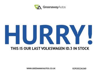 VOLKSWAGEN ID.3 Pro Performance 58kWh Life Hatchback 5dr Electric Auto (204 ps)