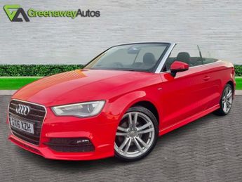 Audi A3 1.4 TFSI CoD S line Convertible 2dr Petrol S Tronic Euro 6 (s/s)