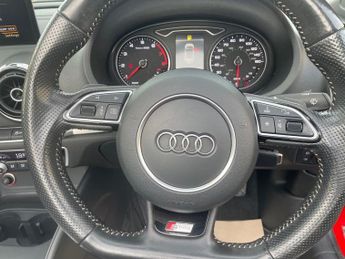AUDI A3 CABRIOLET 1.4 TFSI CoD S line Convertible 2dr Petrol S Tronic Euro 6 (s/s)