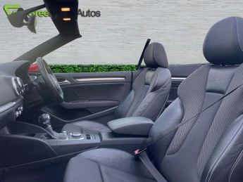 AUDI A3 CABRIOLET 1.4 TFSI CoD S line Convertible 2dr Petrol S Tronic Euro 6 (s/s)