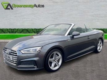 AUDI A5 CABRIOLET 2.0 TDI S line Convertible 2dr Diesel S Tronic Euro 6 (s/s) (190