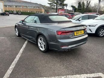 AUDI A5 CABRIOLET 2.0 TDI S line Convertible 2dr Diesel S Tronic Euro 6 (s/s) (190