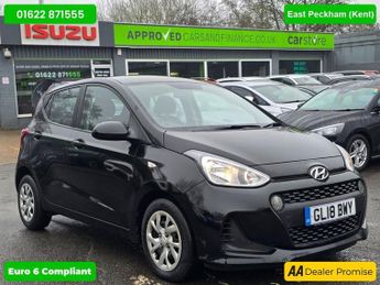 Hyundai I10 1.2 SE Hatchback Automatic in black with 45,000 miles, Euro 6 pe