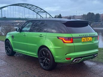 LAND ROVER RANGE ROVER SPORT SVR 5.0 P575 V8 GPF SVR SUV 5dr Petrol Auto 4WD Euro 6 (s/s) (575 ps