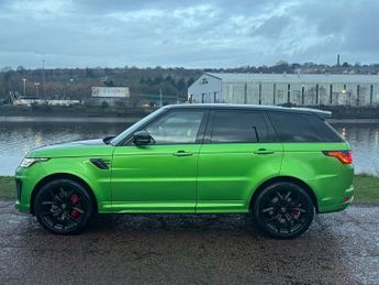 LAND ROVER RANGE ROVER SPORT SVR 5.0 P575 V8 GPF SVR SUV 5dr Petrol Auto 4WD Euro 6 (s/s) (575 ps