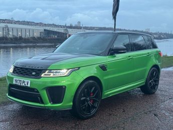 LAND ROVER RANGE ROVER SPORT SVR 5.0 P575 V8 GPF SVR SUV 5dr Petrol Auto 4WD Euro 6 (s/s) (575 ps