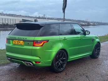 LAND ROVER RANGE ROVER SPORT SVR 5.0 P575 V8 GPF SVR SUV 5dr Petrol Auto 4WD Euro 6 (s/s) (575 ps