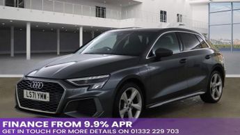 Audi A3 1.4 TFSIe 40 S line Sportback 5dr Petrol Plug-in Hybrid S Tronic