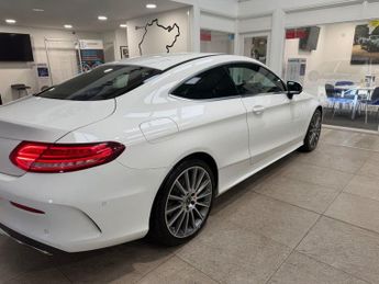 MERCEDES-BENZ C-CLASS 2.0 C300 AMG Line Coupe 2dr Petrol G-Tronic+ Euro 6 (s/s) (245 p