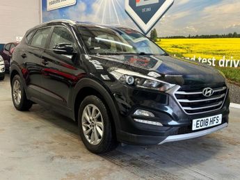 Hyundai Tucson 1.6 GDi Blue Drive SE Nav SUV 5 door Petrol Manual in Black Euro