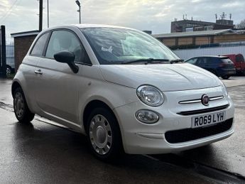 Fiat 500 1.2 Pop Hatchback 3 door Petrol in Manual in White Euro 6 