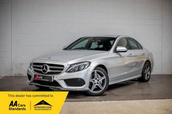 Mercedes C Class 2.1 C220 BlueTEC AMG Line Saloon 4dr Diesel G-Tronic+ Euro 6 (s/
