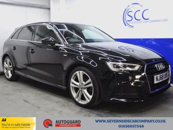 Audi A3 1.0 TFSI 30 S line Sportback 5dr Petrol Manual Euro 6 (s/s) (116