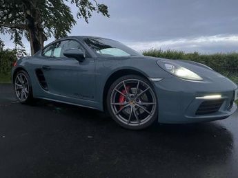 PORSCHE 718 CAYMAN 2.5T S Coupe 2dr Petrol PDK Euro 6 (s/s) (350 ps)