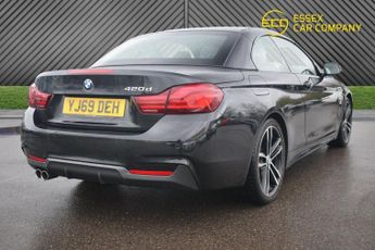 BMW 4 SERIES 2.0 420d M Sport Convertible 2dr Diesel Auto Euro 6 (s/s) (190 p