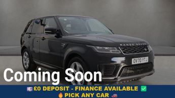 Land Rover Range Rover Sport 2.0 P300 HSE SUV 5dr Petrol Auto 4WD Euro 6 (s/s) (300 ps)