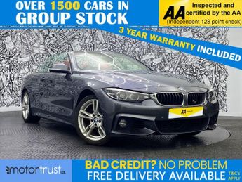 BMW 420 2.0 420i M Sport Convertible 2dr Petrol Manual Euro 6 (s/s) (184