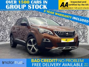 Peugeot 3008 1.2 PureTech Allure SUV 5dr Petrol EAT Euro 6 (s/s) (130 ps)