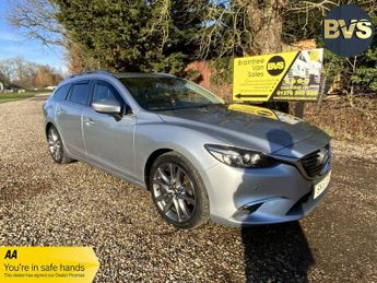 Mazda 6 2.2 SKYACTIV-D Sport Nav Tourer 5dr Diesel Manual Euro 6 (s/s) (