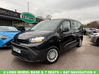 Toyota Proace 50kWh Icon Long MPV 5dr Electric Auto (136 ps)