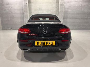 MERCEDES-BENZ C-CLASS 2.0 C300 AMG Line (Premium Plus) Cabriolet 2dr Petrol G-Tronic+ 