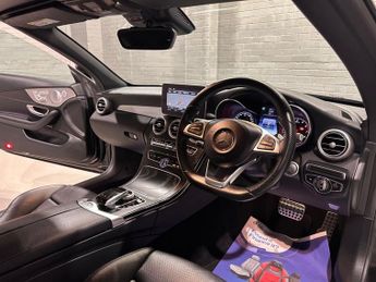 MERCEDES-BENZ C-CLASS 2.0 C300 AMG Line (Premium Plus) Cabriolet 2dr Petrol G-Tronic+ 