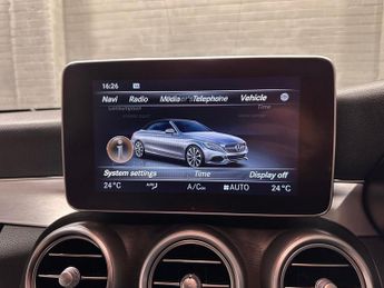 MERCEDES-BENZ C-CLASS 2.0 C300 AMG Line (Premium Plus) Cabriolet 2dr Petrol G-Tronic+ 