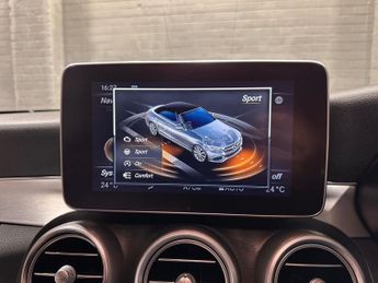 MERCEDES-BENZ C-CLASS 2.0 C300 AMG Line (Premium Plus) Cabriolet 2dr Petrol G-Tronic+ 