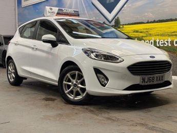 Ford Fiesta 1.1 Ti-VCT Zetec Hatchback 5 door Petrol Manual in white Euro 6