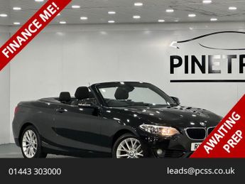 BMW 218 1.5 218i SE Convertible 2dr Petrol Auto Euro 6 (s/s) (136 ps)