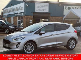 Ford Fiesta 1.0T EcoBoost Titanium Hatchback 5 Door Moondust Silver Petrol M