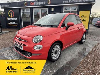 FIAT 500 1.2 Lounge Hatchback 3dr Petrol Dualogic Euro 6 (s/s) (69 bhp)