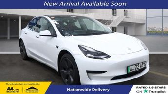 TESLA Model 3 Saloon 4dr Electric Auto RWD (241 bhp)