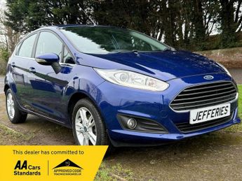 Ford Fiesta 1.25 Zetec Hatchback 5dr Petrol Manual Euro 6 (82 ps)