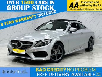 Mercedes C Class 2.1 C220d AMG Line (Premium Plus) Coupe 2dr Diesel G-Tronic+ Eur