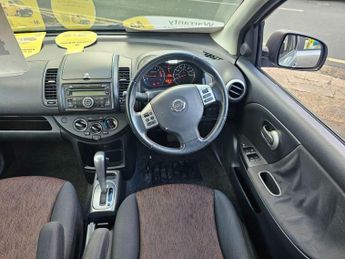 NISSAN NOTE 1.6 16V Acenta Hatchback 5dr Petrol Auto Euro 4 (110 ps)