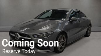 MERCEDES-BENZ CLA 1.3 CLA200 AMG Line Coupe 4dr Petrol 7G-DCT Euro 6 (s/s) (163 ps