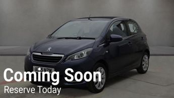 Peugeot 108 1.0 VTi Active Top! 5dr Petrol Manual Euro 5 Euro 5 (68 ps)
