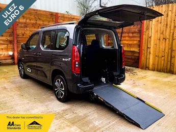 Citroen Berlingo 3 Seat Auto Wheelchair Accessible Disabled Access Vehicle WAV