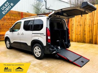PEUGEOT RIFTER 3 Seat Auto Wheelchair Accessible Disabled Access Vehicle WAV