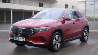 MERCEDES-BENZ EQA EQA 250 66.5kWh Sport SUV 5dr Electric Auto (190 ps)