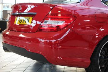 MERCEDES-BENZ C-CLASS 1.6 C180 AMG Sport Edition Coupe 2dr Petrol G-Tronic+ Euro 6 (s/