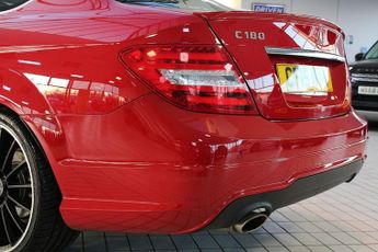 MERCEDES-BENZ C-CLASS 1.6 C180 AMG Sport Edition Coupe 2dr Petrol G-Tronic+ Euro 6 (s/