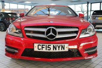 MERCEDES-BENZ C-CLASS 1.6 C180 AMG Sport Edition Coupe 2dr Petrol G-Tronic+ Euro 6 (s/