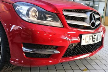 MERCEDES-BENZ C-CLASS 1.6 C180 AMG Sport Edition Coupe 2dr Petrol G-Tronic+ Euro 6 (s/