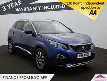 PEUGEOT 3008 1.2 PureTech GT SUV 5dr Petrol EAT Euro 6 (s/s) (130 ps)