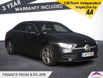 Mercedes A Class 1.3 A250e 15.6kWh AMG Line Saloon 4dr Petrol Plug-in Hybrid 8G-D
