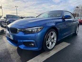 BMW 4 SERIES 2.0 430i GPF M Sport Convertible 2dr Petrol Auto Euro 6 (s/s) (2