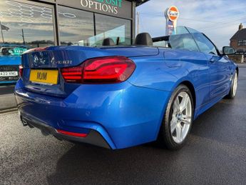 BMW 4 SERIES 2.0 430i GPF M Sport Convertible 2dr Petrol Auto Euro 6 (s/s) (2
