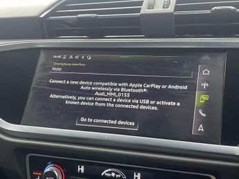 AUDI Q3 1.5 TFSI CoD 35 Black Edition Sportback 5dr Petrol S Tronic Euro